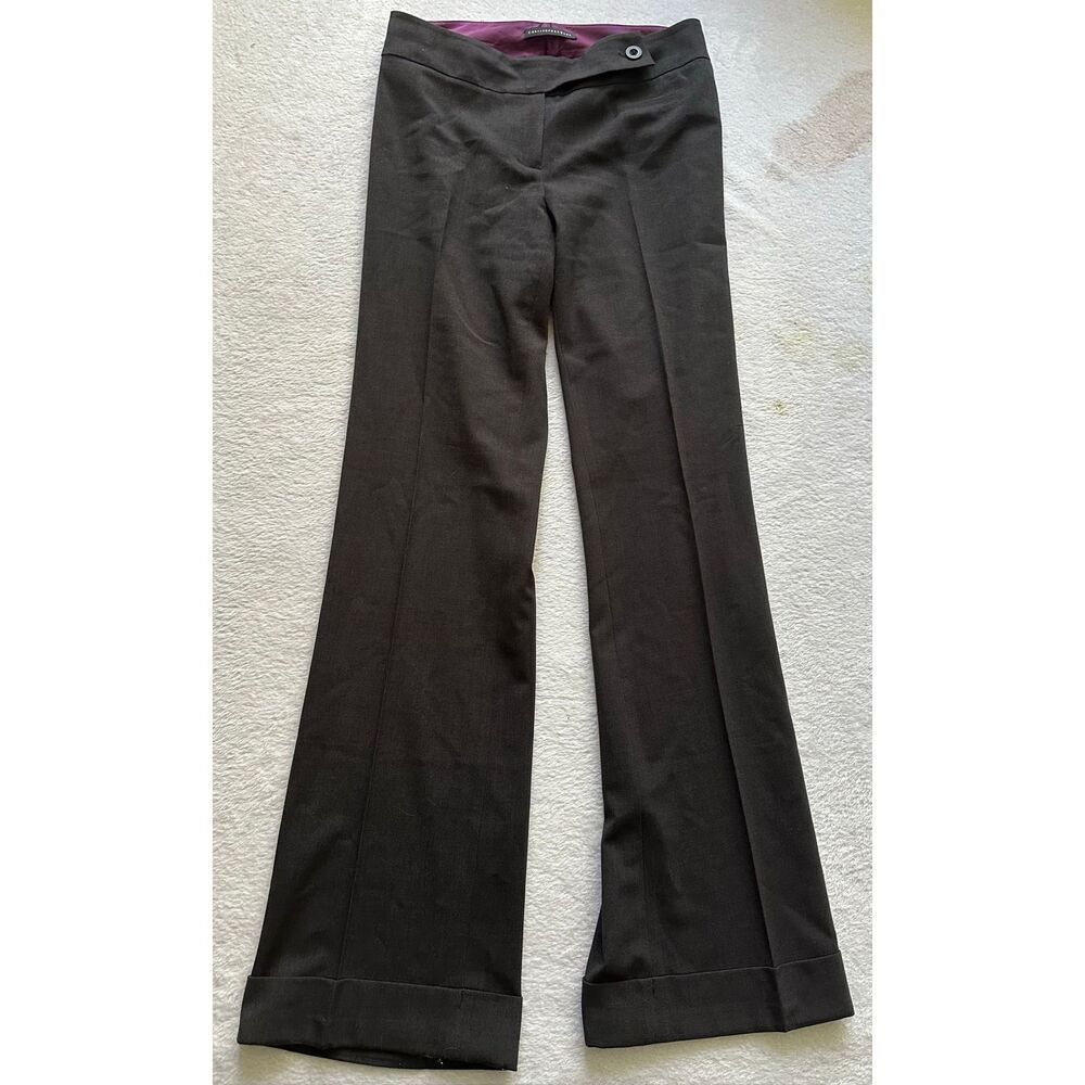 Christopher blue women’s dark charcoal gray pants size 2